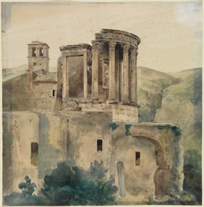 Vestas tempel i Tivoli af Ernst Fries