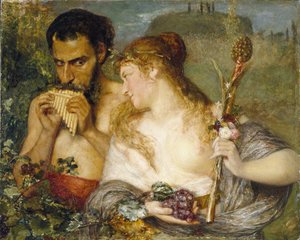 Nymfe og faun, 1878