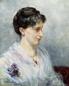 Portræt af Maria af Ernst Josephson