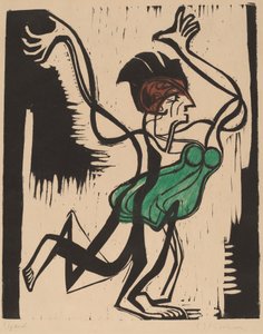 Palucca, 1930. af Ernst Ludwig Kirchner