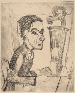 Maleren, 1923. af Ernst Ludwig Kirchner