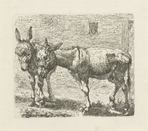 To æsler af Ernst Ludwig Creite