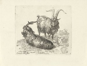 To væddere på en eng af Ernst Ludwig Creite