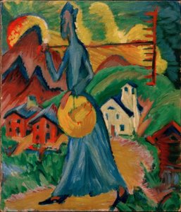 Alpine liv af Ernst Ludwig Kirchner