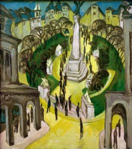 Rundkørslen af Ernst Ludwig Kirchner