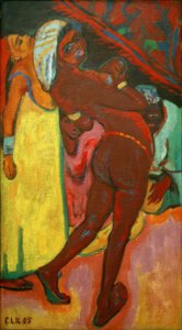 Den sorte danser af Ernst Ludwig Kirchner