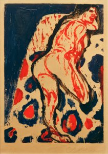 E.L.Kirchner, Liggende nøgen af Ernst Ludwig Kirchner