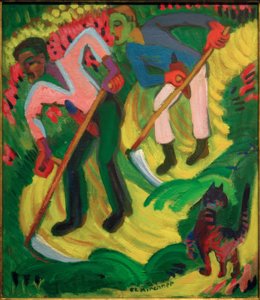 E.L. Kirchner, Mower, brødrene Müller af Ernst Ludwig Kirchner