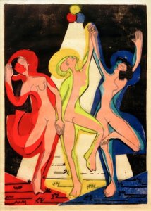 Farvedans af Ernst Ludwig Kirchner