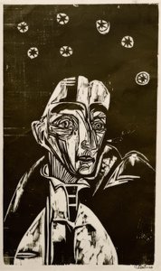 Kvinde om natten af Ernst Ludwig Kirchner