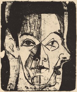 Hovedstudie af Ernst Ludwig Kirchner