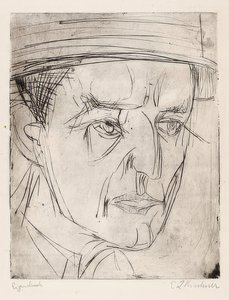 Leder Dr. Grisebach. 1920 af Ernst Ludwig Kirchner