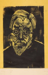 Leder af Jakob Bosshart. 1921 af Ernst Ludwig Kirchner