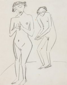 Mand og kvinde af Ernst Ludwig Kirchner