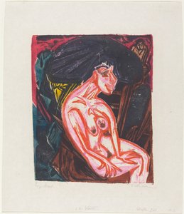 Peter Schlemihls vidunderlige historie: Den elskede af Ernst Ludwig Kirchner