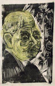 Portræt af Dr. Spengler, 1919 af Ernst Ludwig Kirchner