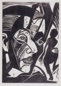 Selvportræt (bjergenes melankoli). 1929