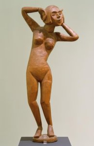 Danser (danser Gerda; danser) af Ernst Ludwig Kirchner