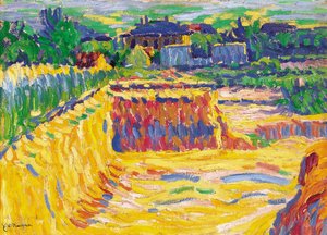 Lemmergraven, ca. 1906 af Ernst Ludwig Kirchner