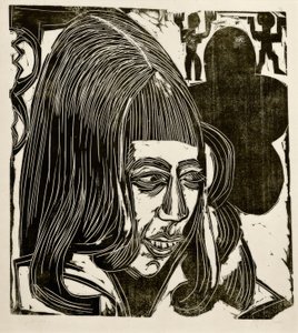 Datter af Sternheim af Ernst Ludwig Kirchner