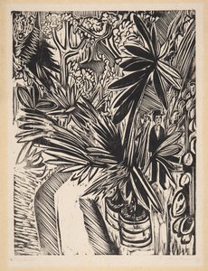 Væksthus. Jena af Ernst Ludwig Kirchner