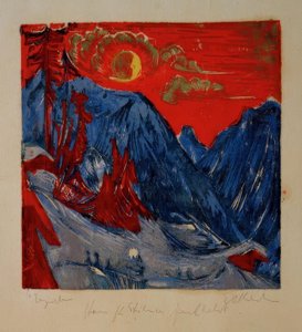 Vintermundaften af Ernst Ludwig Kirchner