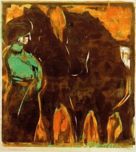 Cirkus billede af Ernst Ludwig Kirchner