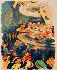 Karrusel i Paris af Ernst Matthes