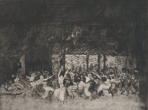 Russisk Ballet, slutningen af det 19.-begyndelsen af det 20. århundrede.