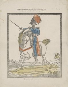 Willem-Frederik-George-Lodewijk, Prins af Orange / feltmarskal fra den hollandske hær mod mytteristerne (titel på objekt) af Erve Wijsmuller
