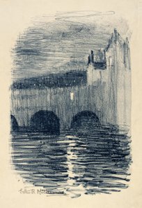 Pulteney Bridge, Bath - tusmørke