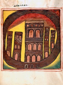 Bygningerne i Lalibela, Etiopien