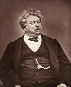 Alexandre Dumas fransk romanforfatter og dramatiker, 1802-1870, ca. 1876. af Etienne Carjat