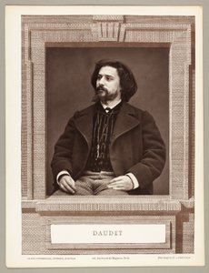 Alphonse Daudet (fransk forfatter, 1849-1897) af Etienne Carjat