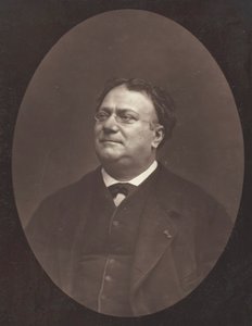 Charles Monselet, ca. 1876. af Etienne Carjat