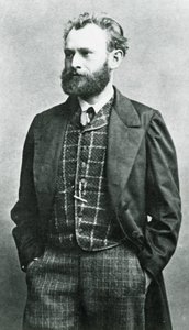 Edouard Manet (s/h-foto) af Etienne Carjat