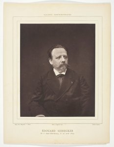 Édouard Siebecker af Etienne Carjat