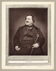 Gioachino Antonio Rossini (italiensk komponist, 1792-1868) af Etienne Carjat