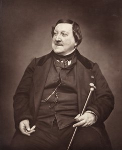 Gioachino Antonio Rossini italiensk komponist, 1792-1868, 1862. af Etienne Carjat