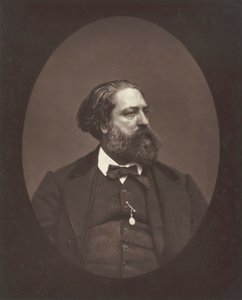 Gustave Aimard, ca. 1876. af Etienne Carjat