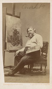 Gustave Courbet af Etienne Carjat