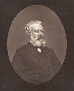 Jules Verne, ca. 1876. af Etienne Carjat