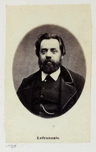 Lefrançois Adolphe Gustave, kaldet Gustave Lefrançais (1826-1901). Lærer, han oprettede i 1849 sammen med Pauline Roland (1805-1852) Sammenslutningen af Socialistiske Lærere. Som medlem af Kommunen sad han i Kommissionen for Arbejde og Finans.... af Etienne Carjat