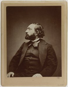 Léon Gambetta (1838-1882), advokat og politiker af Etienne Carjat