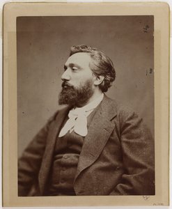 Léon Gambetta (1838-1882), advokat og politiker. af Etienne Carjat