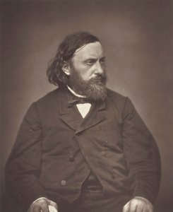 Pierre Dupont, ca. 1876. af Etienne Carjat