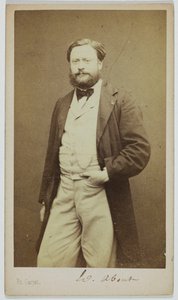 Portræt af Edmond About (1828-1885), romanforfatter, polemiker af Etienne Carjat