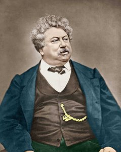 Portræt af Alexandre Dumas Père af Carjat. af Etienne Carjat