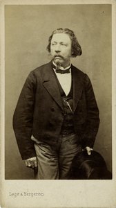 Portræt af Francois George-Hainl 1807-1873. af Etienne Carjat