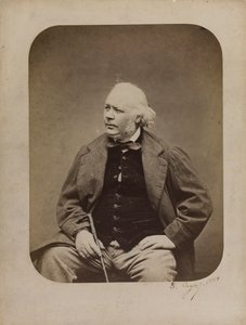 Portræt af Honoré Daumier 1808-1879, 1864. af Etienne Carjat